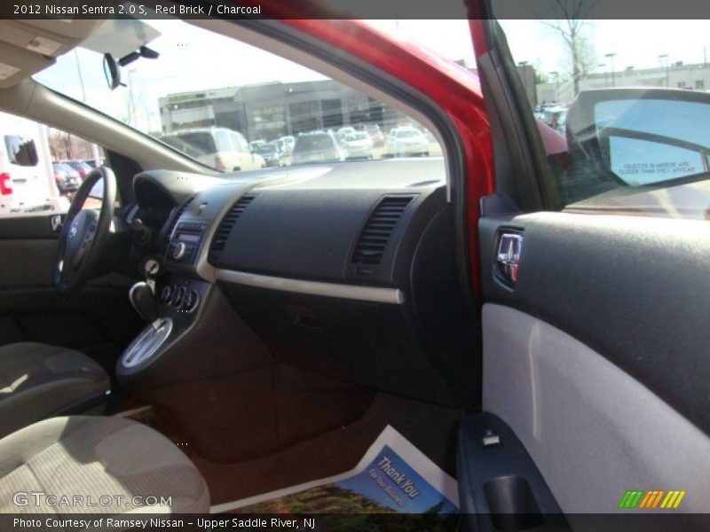 Red Brick / Charcoal 2012 Nissan Sentra 2.0 S