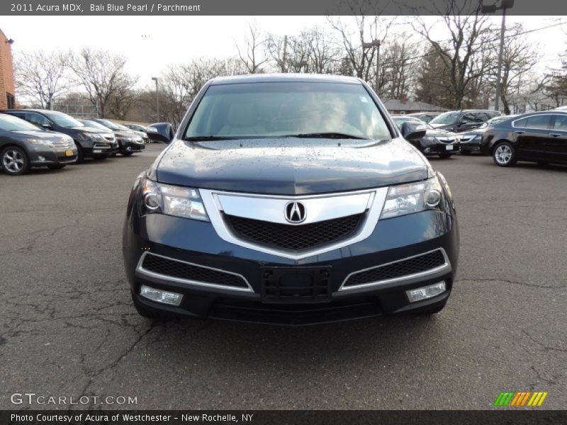 Bali Blue Pearl / Parchment 2011 Acura MDX