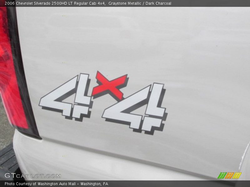 Graystone Metallic / Dark Charcoal 2006 Chevrolet Silverado 2500HD LT Regular Cab 4x4
