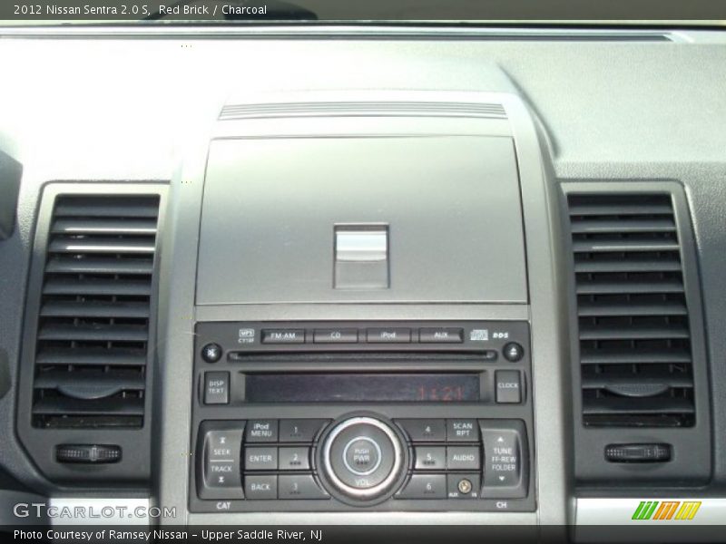 Red Brick / Charcoal 2012 Nissan Sentra 2.0 S