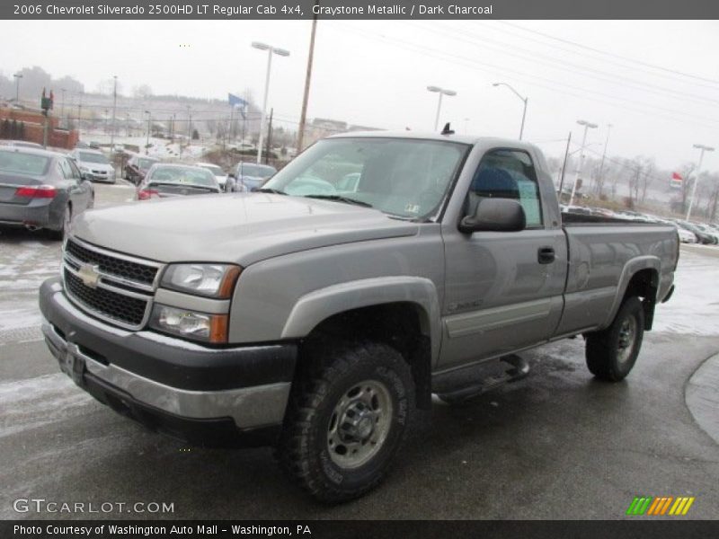 Graystone Metallic / Dark Charcoal 2006 Chevrolet Silverado 2500HD LT Regular Cab 4x4