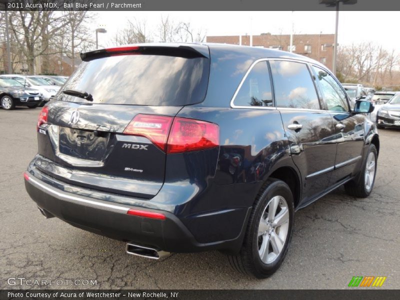 Bali Blue Pearl / Parchment 2011 Acura MDX