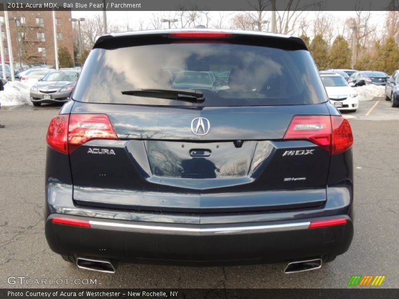 Bali Blue Pearl / Parchment 2011 Acura MDX
