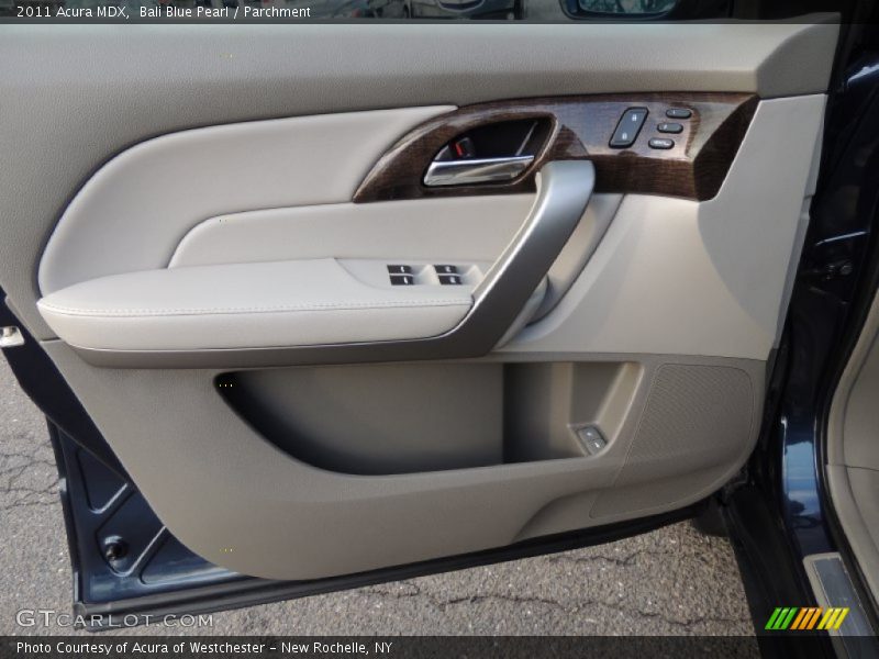 Bali Blue Pearl / Parchment 2011 Acura MDX