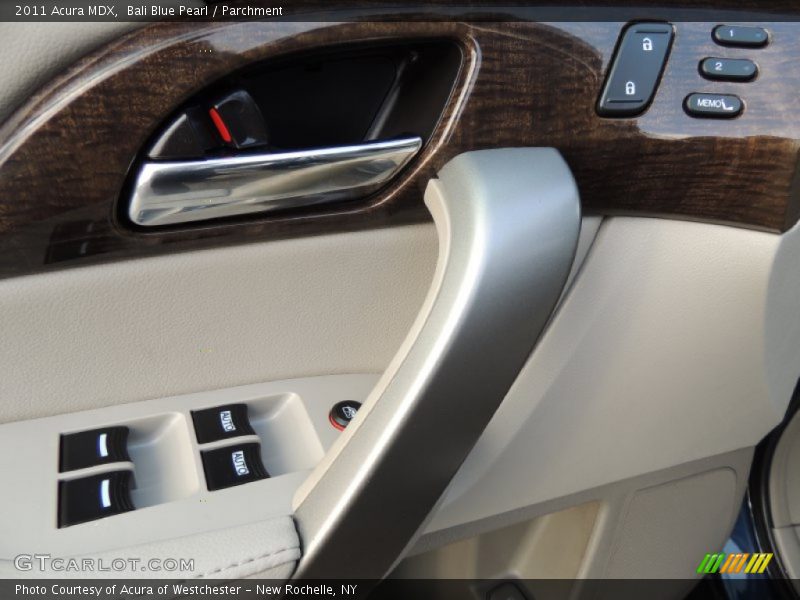 Bali Blue Pearl / Parchment 2011 Acura MDX