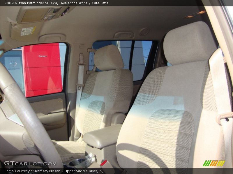 Avalanche White / Cafe Latte 2009 Nissan Pathfinder SE 4x4