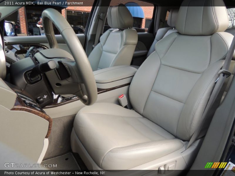 Front Seat of 2011 MDX 