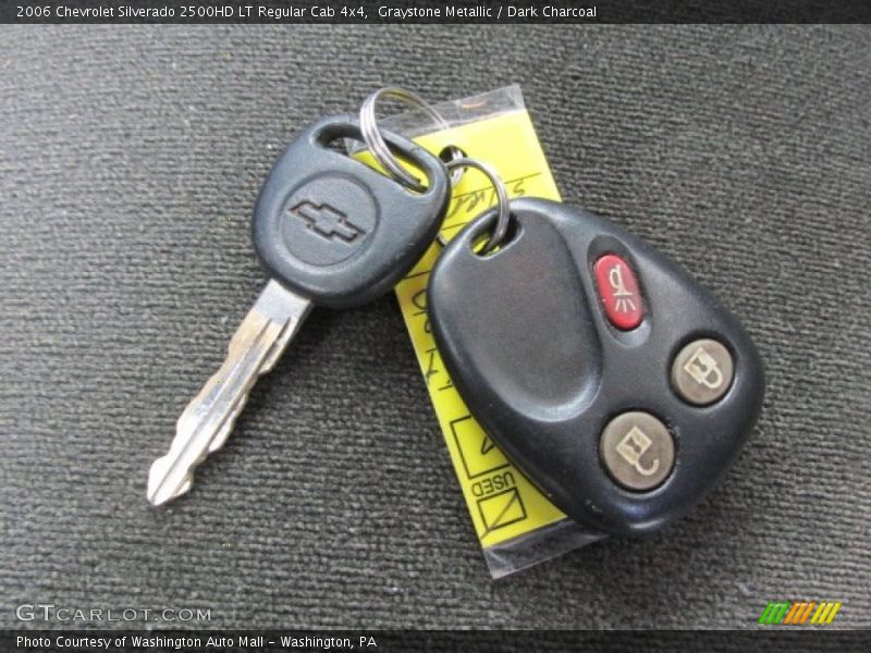 Graystone Metallic / Dark Charcoal 2006 Chevrolet Silverado 2500HD LT Regular Cab 4x4