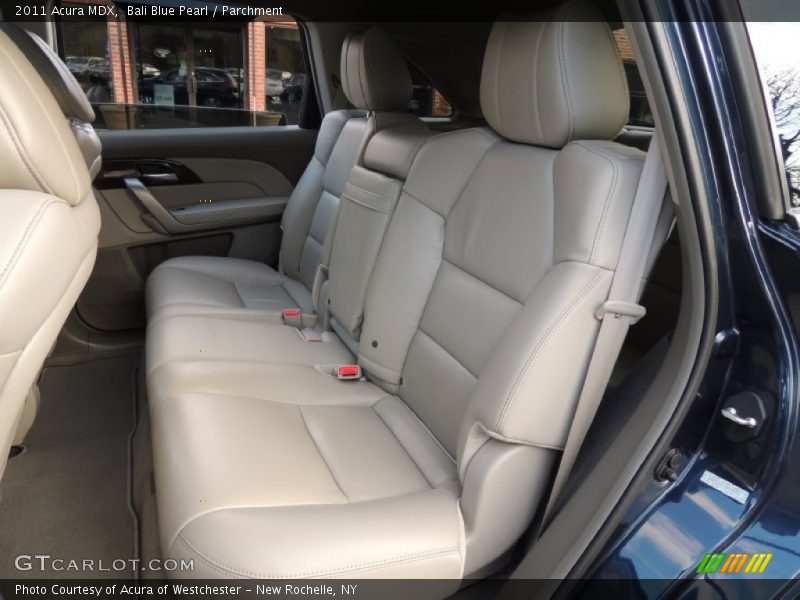 Bali Blue Pearl / Parchment 2011 Acura MDX