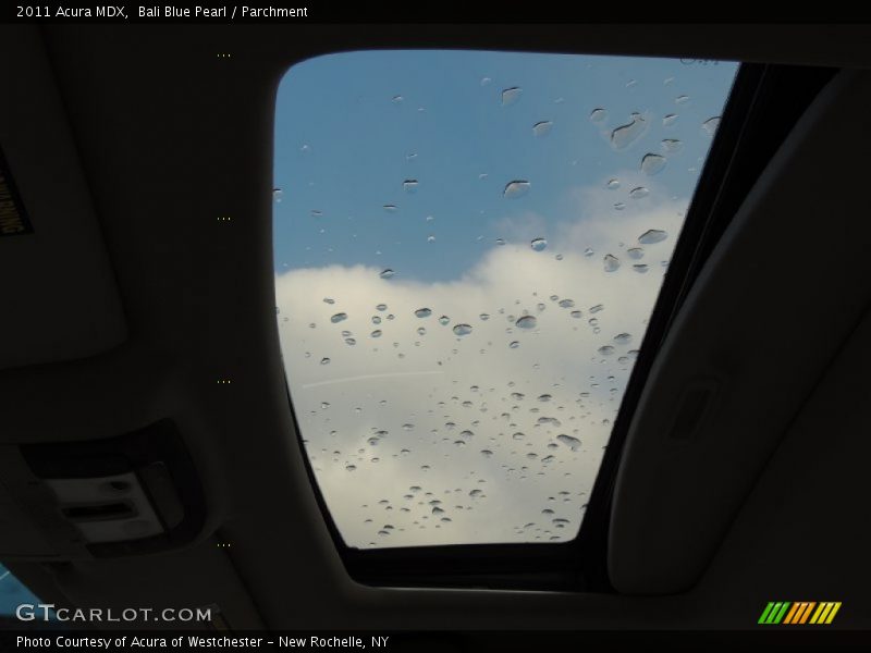 Bali Blue Pearl / Parchment 2011 Acura MDX