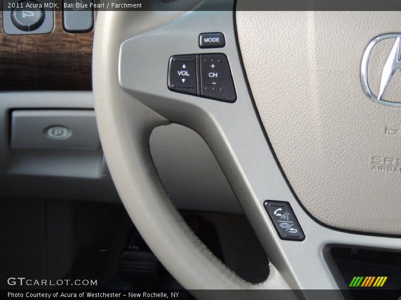 Bali Blue Pearl / Parchment 2011 Acura MDX