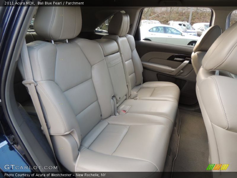 Bali Blue Pearl / Parchment 2011 Acura MDX