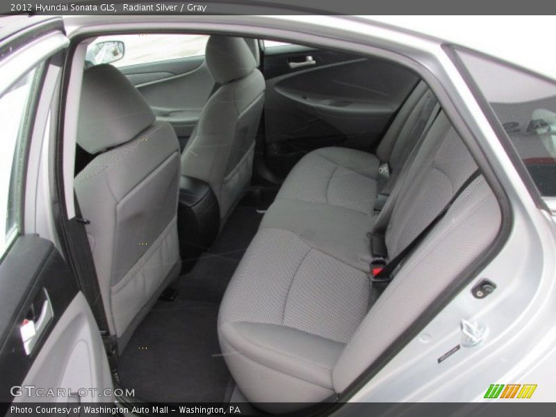 Radiant Silver / Gray 2012 Hyundai Sonata GLS