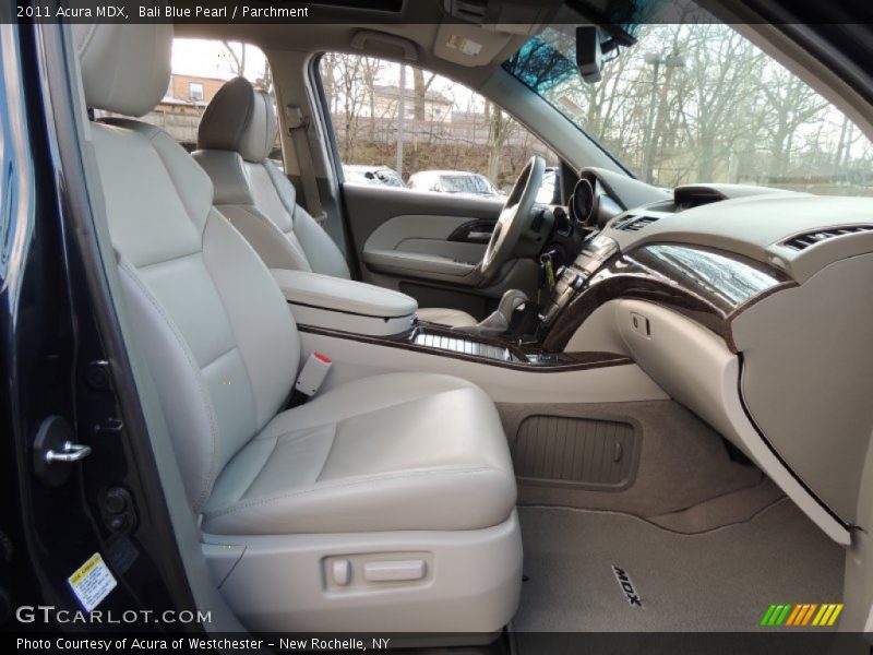 Bali Blue Pearl / Parchment 2011 Acura MDX