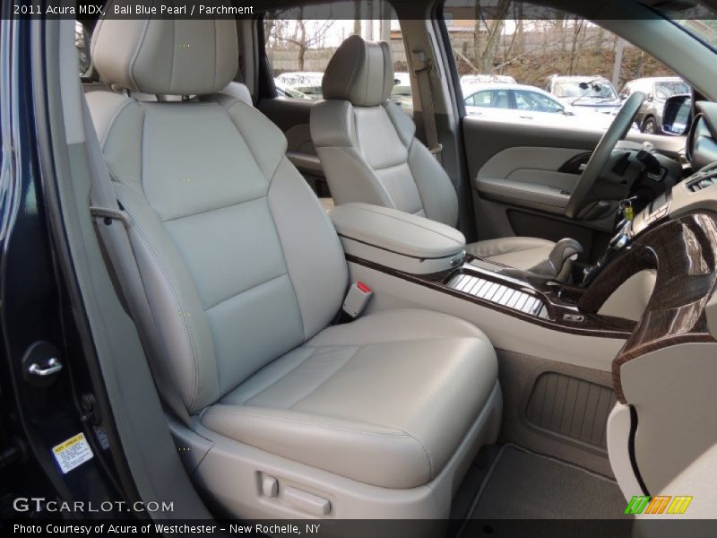 Front Seat of 2011 MDX 