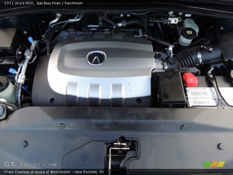 Bali Blue Pearl / Parchment 2011 Acura MDX