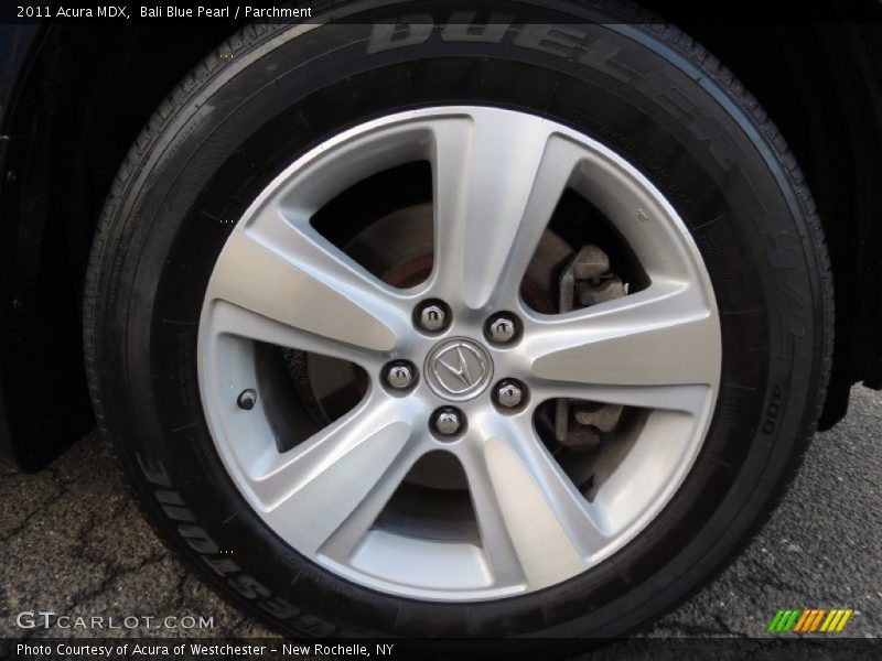 Bali Blue Pearl / Parchment 2011 Acura MDX