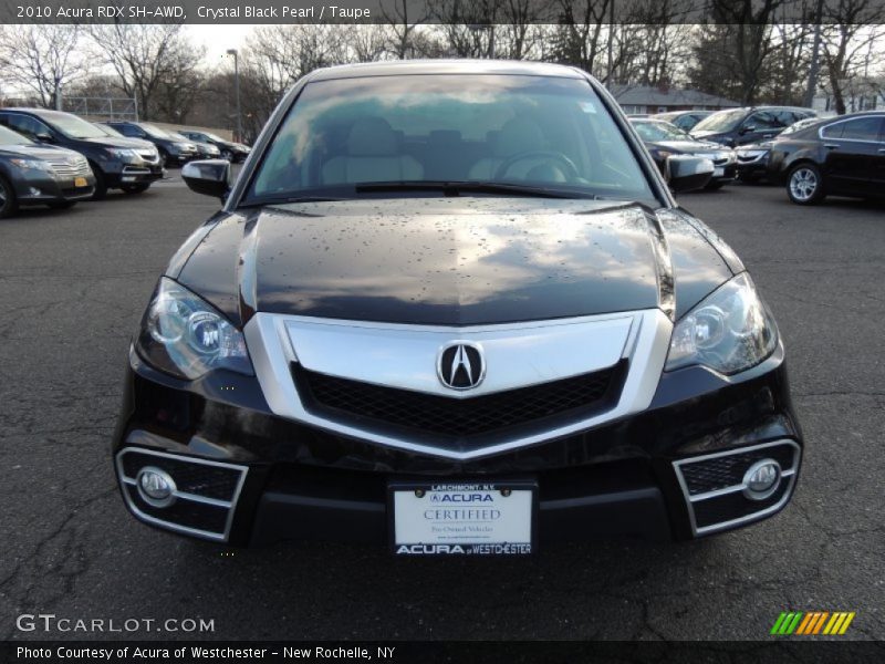 Crystal Black Pearl / Taupe 2010 Acura RDX SH-AWD