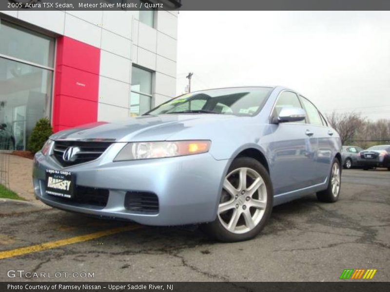 Meteor Silver Metallic / Quartz 2005 Acura TSX Sedan