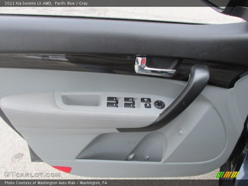 Pacific Blue / Gray 2011 Kia Sorento LX AWD