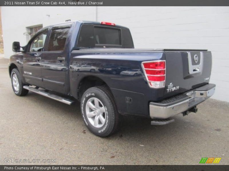 Navy Blue / Charcoal 2011 Nissan Titan SV Crew Cab 4x4