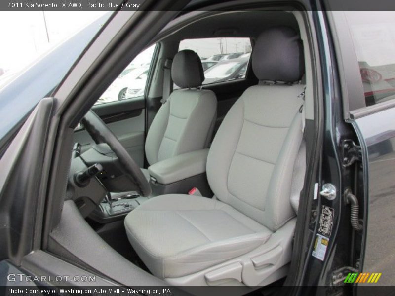 Pacific Blue / Gray 2011 Kia Sorento LX AWD