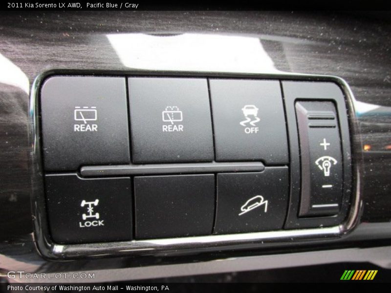 Pacific Blue / Gray 2011 Kia Sorento LX AWD