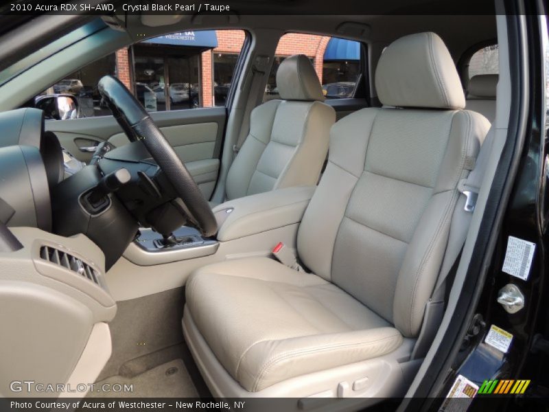 Front Seat of 2010 RDX SH-AWD