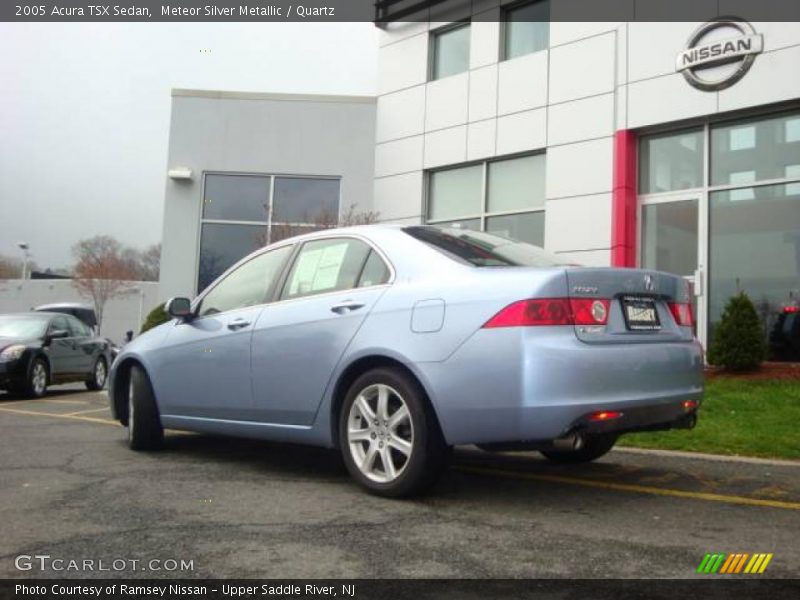 Meteor Silver Metallic / Quartz 2005 Acura TSX Sedan