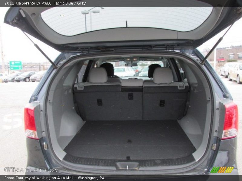 Pacific Blue / Gray 2011 Kia Sorento LX AWD