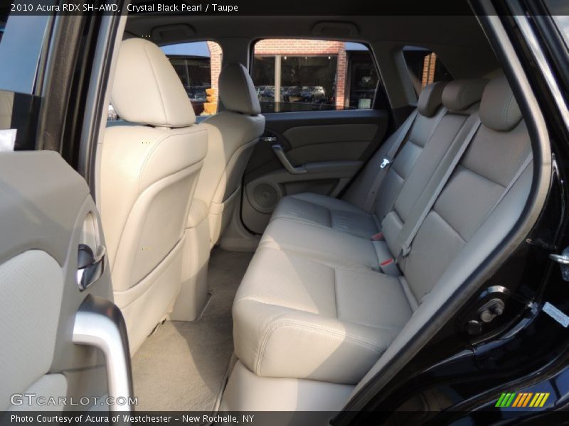 Rear Seat of 2010 RDX SH-AWD