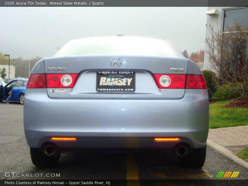 Meteor Silver Metallic / Quartz 2005 Acura TSX Sedan