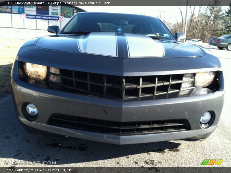 Cyber Gray Metallic / Black 2010 Chevrolet Camaro LT Coupe