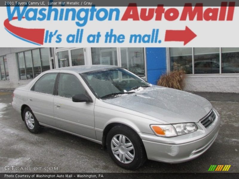 Lunar Mist Metallic / Gray 2001 Toyota Camry LE