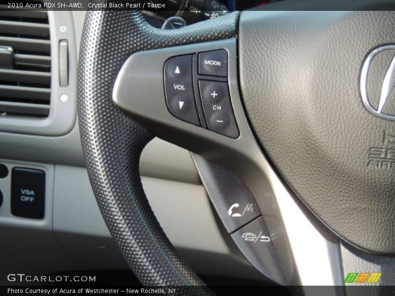 Controls of 2010 RDX SH-AWD