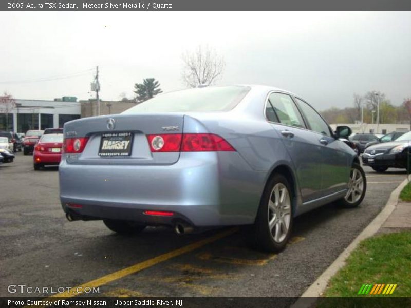 Meteor Silver Metallic / Quartz 2005 Acura TSX Sedan