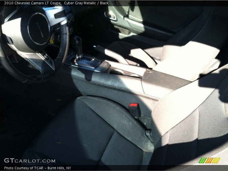 Cyber Gray Metallic / Black 2010 Chevrolet Camaro LT Coupe