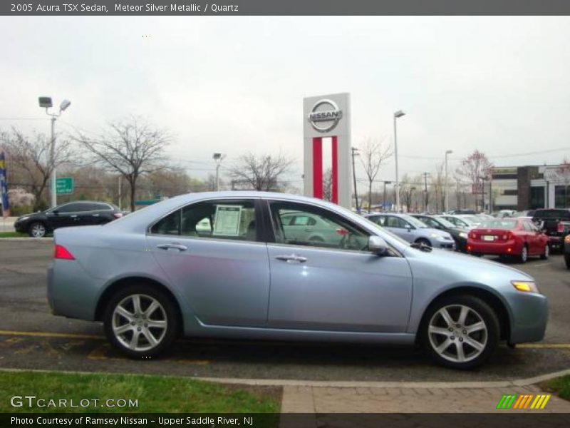 Meteor Silver Metallic / Quartz 2005 Acura TSX Sedan