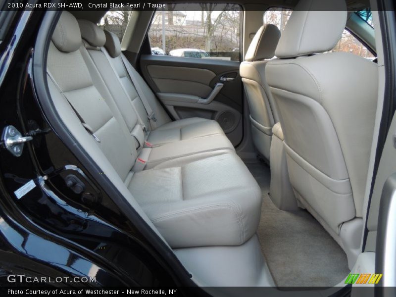 Rear Seat of 2010 RDX SH-AWD