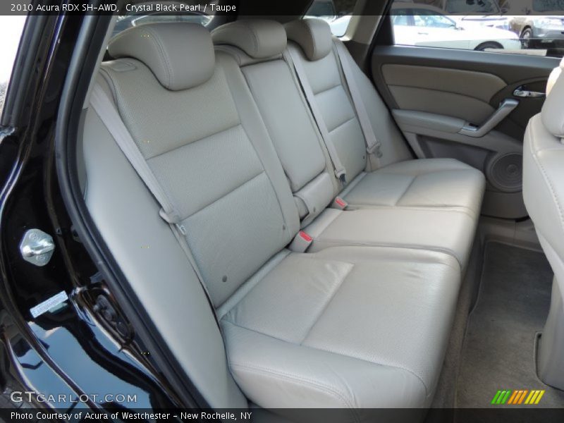 Rear Seat of 2010 RDX SH-AWD