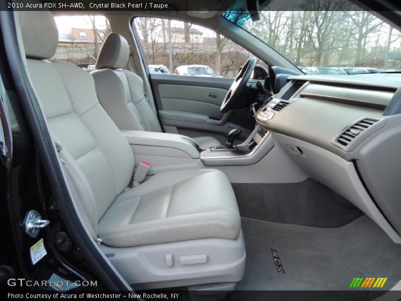 Crystal Black Pearl / Taupe 2010 Acura RDX SH-AWD