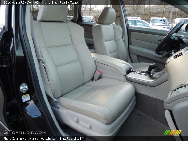 Front Seat of 2010 RDX SH-AWD