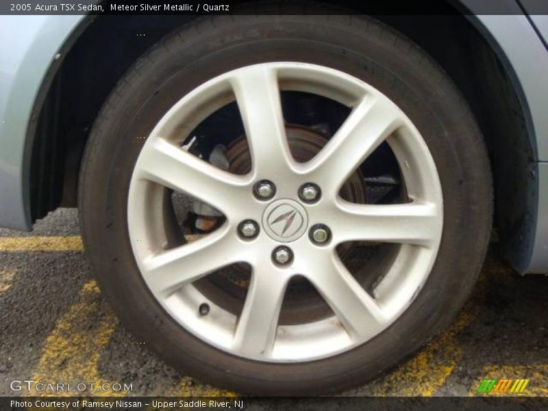 Meteor Silver Metallic / Quartz 2005 Acura TSX Sedan