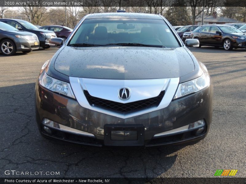Grigio Metallic / Taupe 2010 Acura TL 3.5