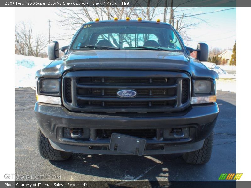 Black / Medium Flint 2004 Ford F250 Super Duty XL Crew Cab 4x4