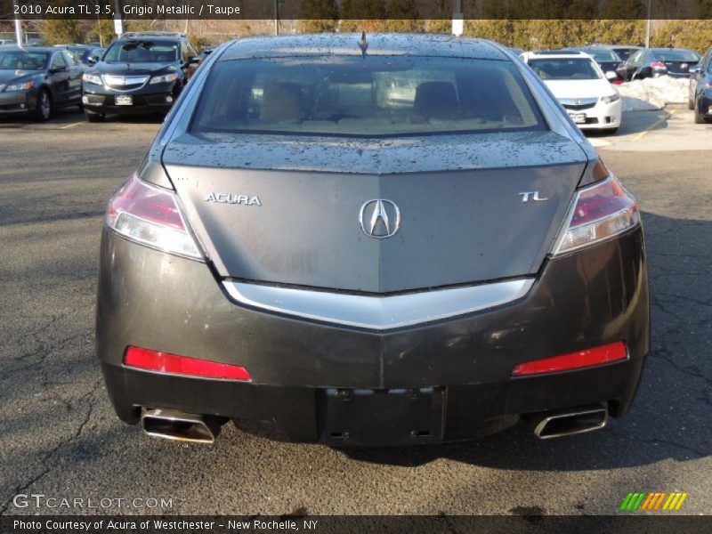 Grigio Metallic / Taupe 2010 Acura TL 3.5