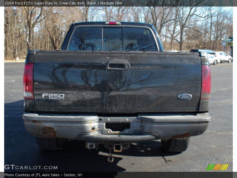 Black / Medium Flint 2004 Ford F250 Super Duty XL Crew Cab 4x4