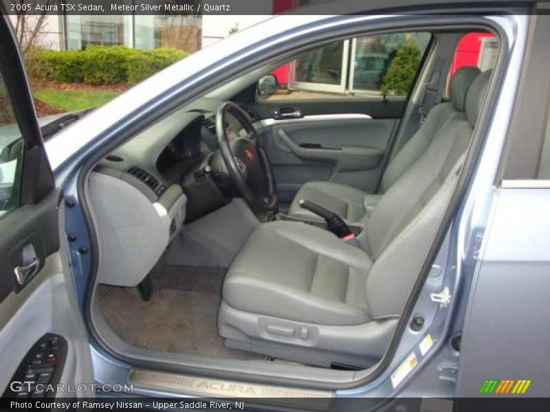 Meteor Silver Metallic / Quartz 2005 Acura TSX Sedan