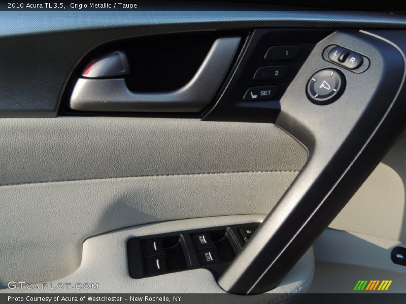 Grigio Metallic / Taupe 2010 Acura TL 3.5
