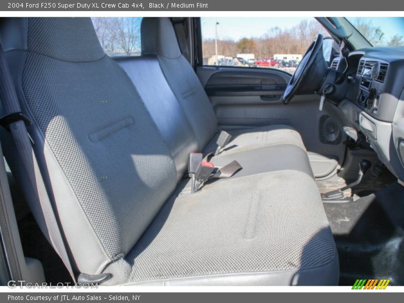 Black / Medium Flint 2004 Ford F250 Super Duty XL Crew Cab 4x4